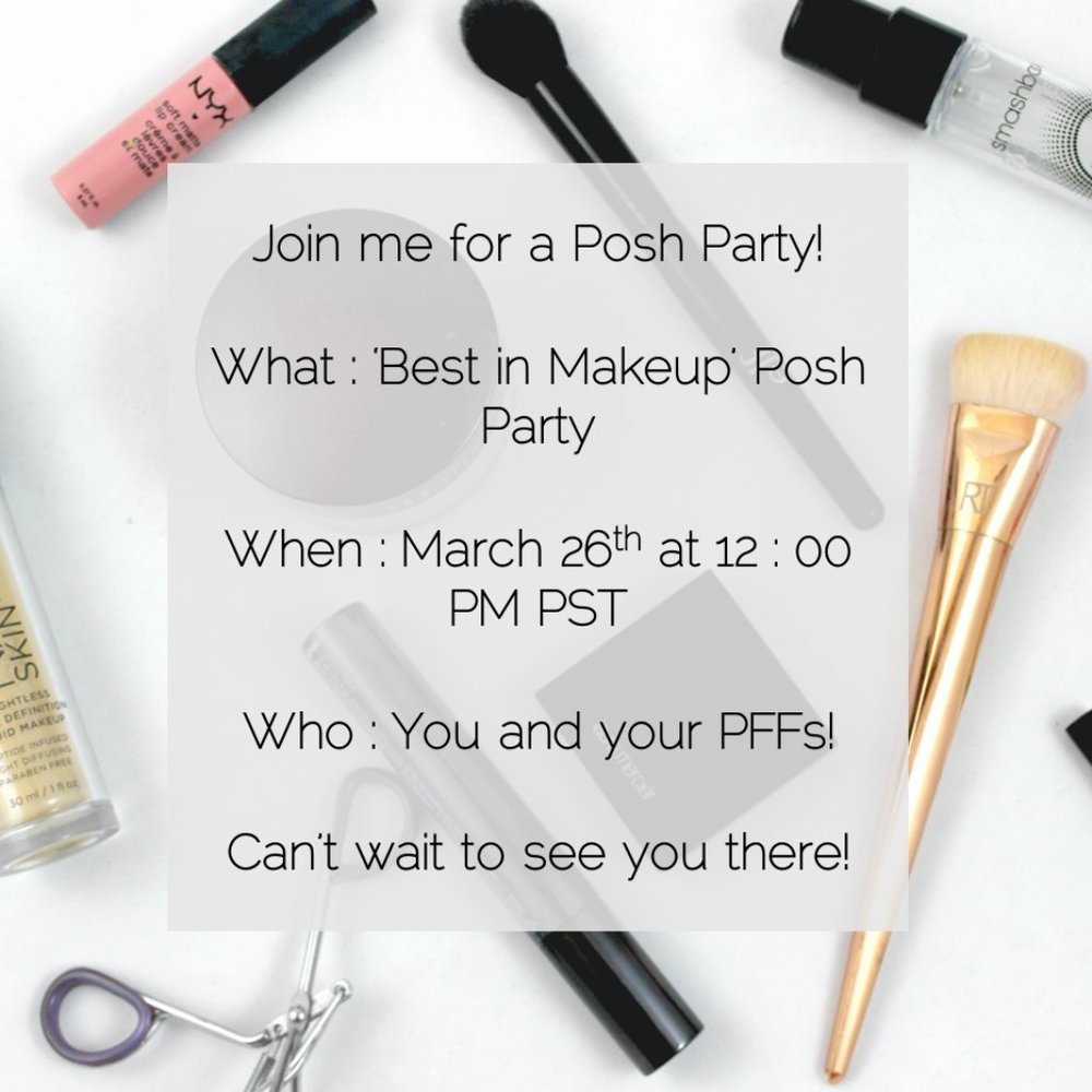 Co-Hosting Best in Makeup Posh Party!
